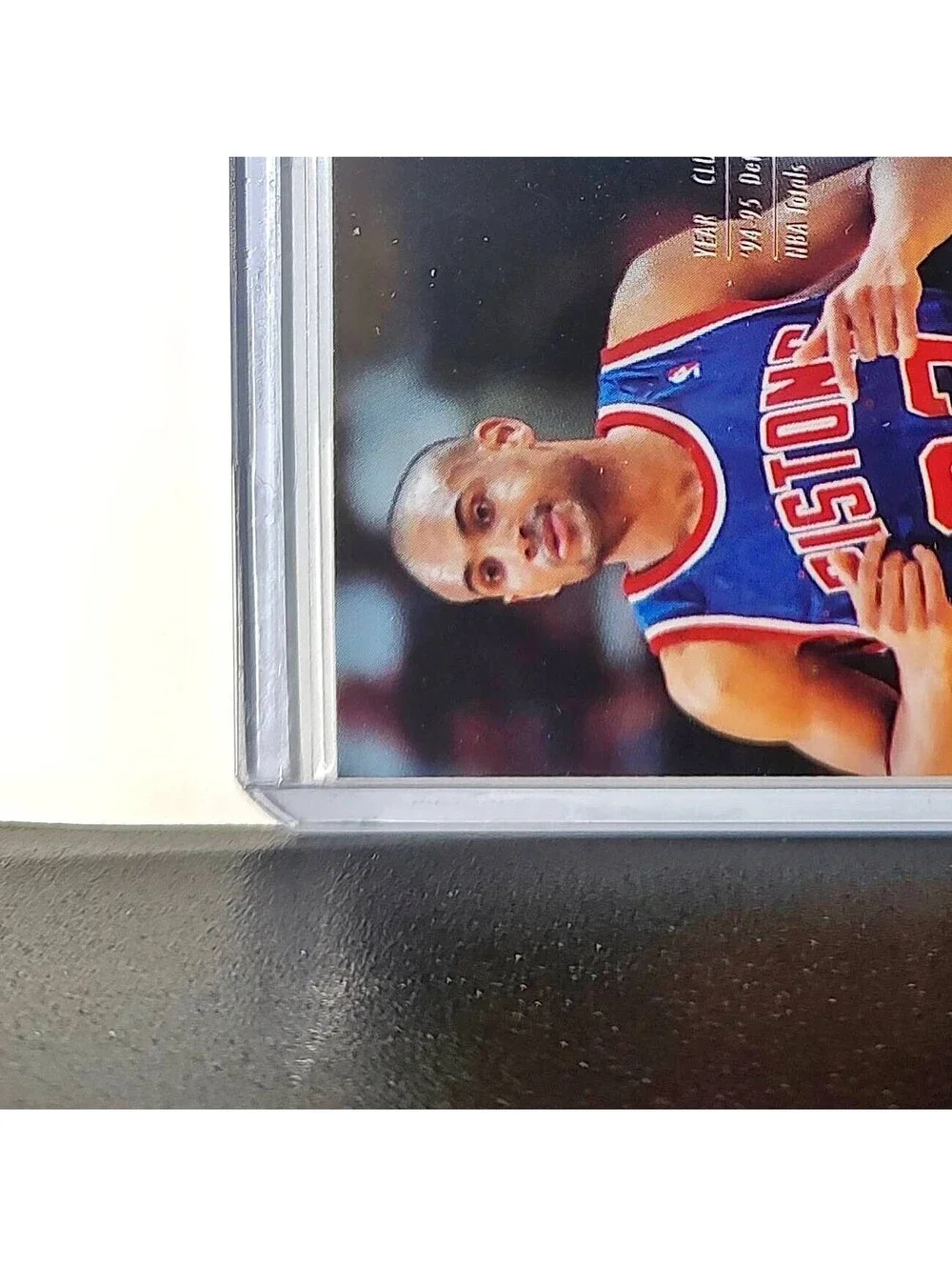 Grant Hill 1995-96 Flair NBA #37 Card Detroit Pistons